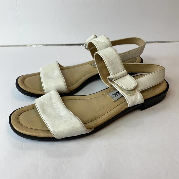 Cabin Creek White Sandals Size 7 - Picture 2 of 12